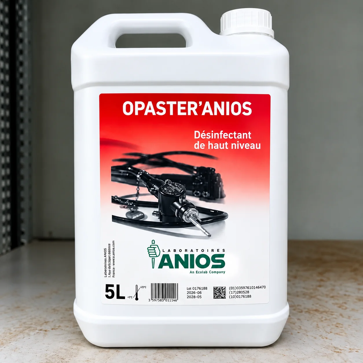 Dung dịch ngâm dụng cụ OPA - Opaste - Anios 